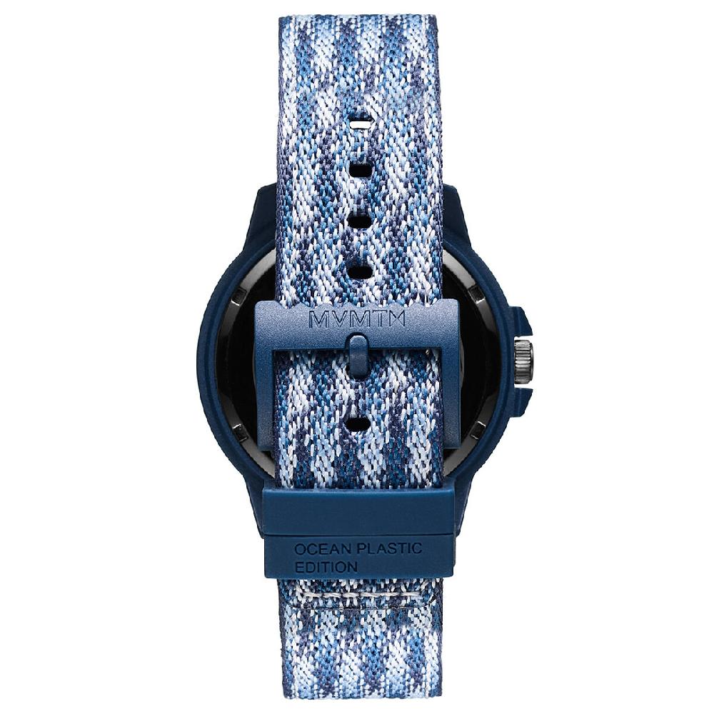 Mvmt Pacific Blue Solar Unisex Watch 38mm Blue