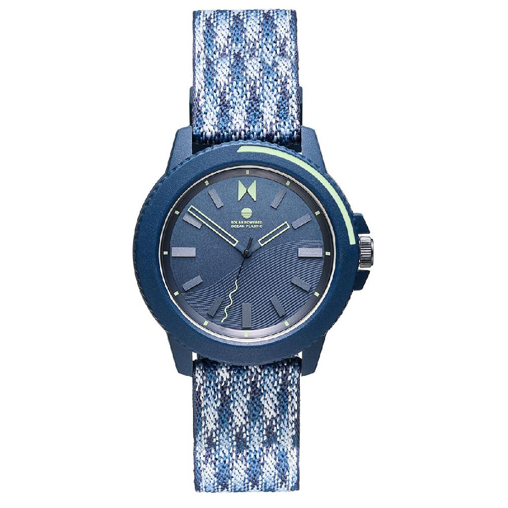 mvmt Pacific Blue Solar Unisex Watch 38mm Blue