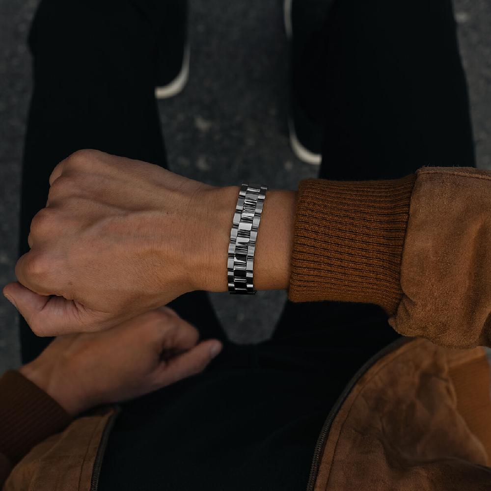 Mvmt Profile Bracelet Silver