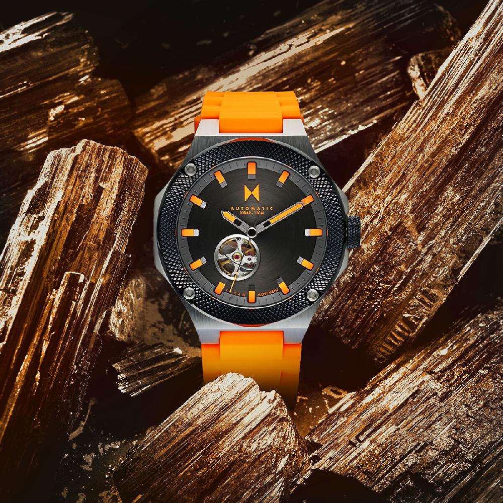 Mvmt Raptor Automatic Electric Orange | 46.5MM
