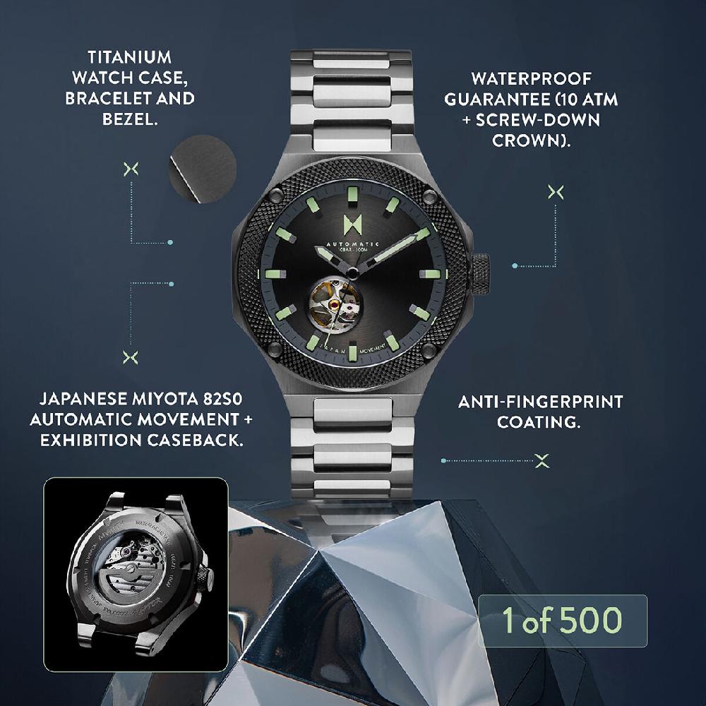 Mvmt Raptor Automatic Titanium | 46.5MM