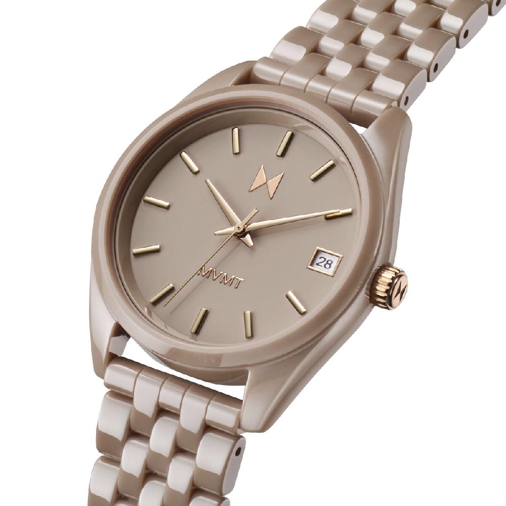 Mvmt Rise Boyfriend Ceramic Cashmere Taupe | 36MM