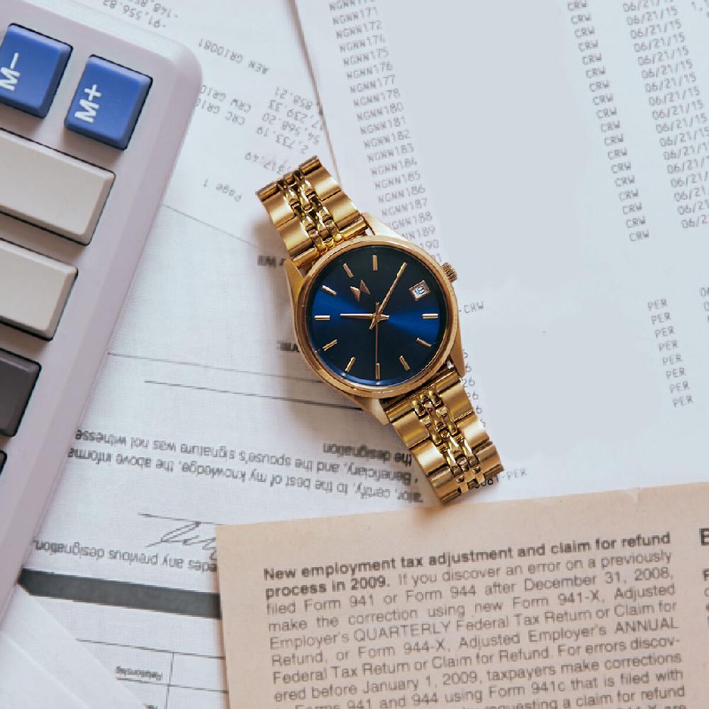 Mvmt Rise Boyfriend Royal Blue | 36MM