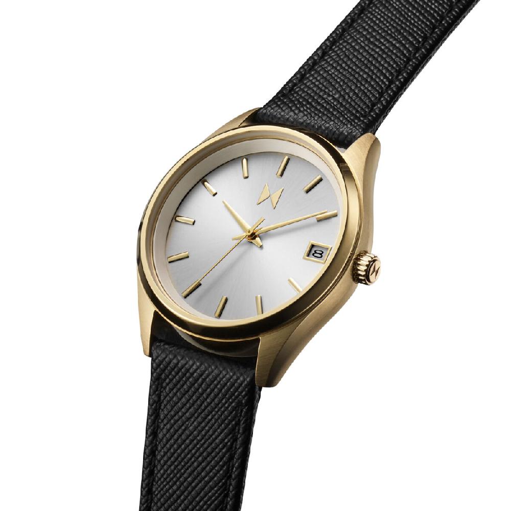 Mvmt Rise Boyfriend Saffiano Noir | 36MM