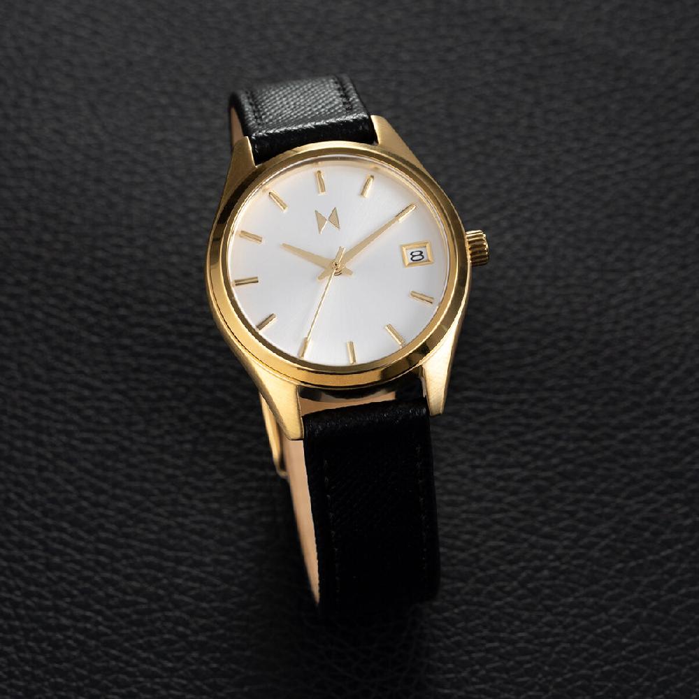 Mvmt Rise Boyfriend Saffiano Noir | 36MM