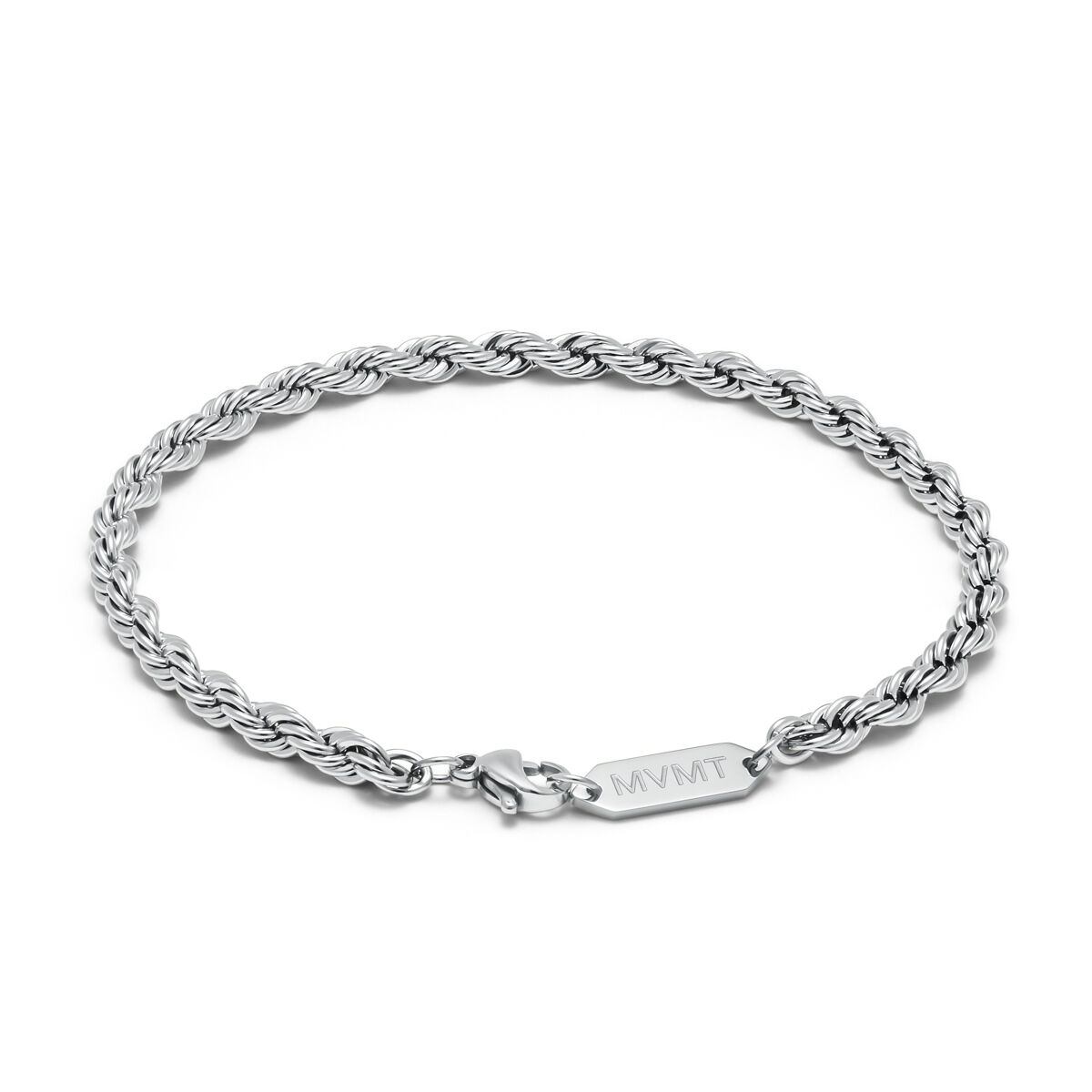 Mvmt Rope Chain Bracelet - 3.9MM Silver