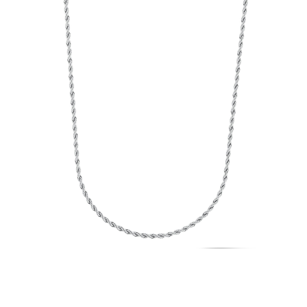 mvmt Rope Chain Necklace - 2.4MM Silver