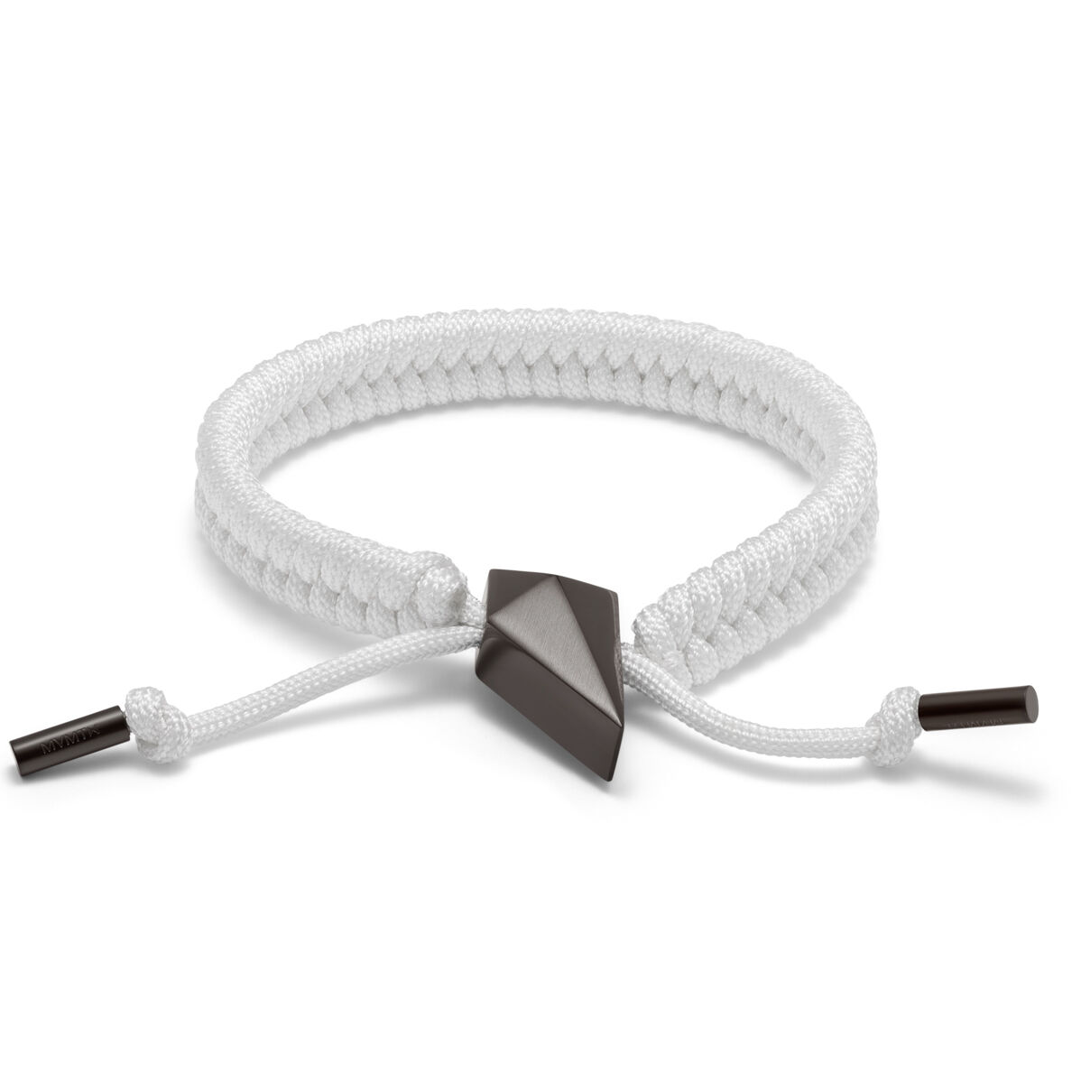 mvmt Sculpted Shark Tooth Pendant Bracelet White