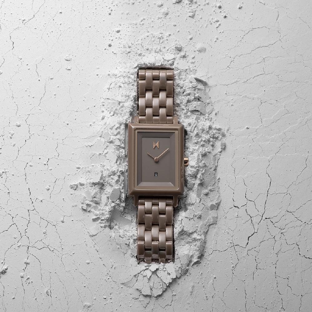 Mvmt Signature Square Ceramic Cashmere Taupe | 26MM