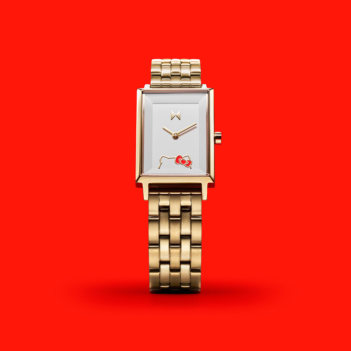 Mvmt SIGNATURE SQUARE Hello Kitty® Gold | 24MM