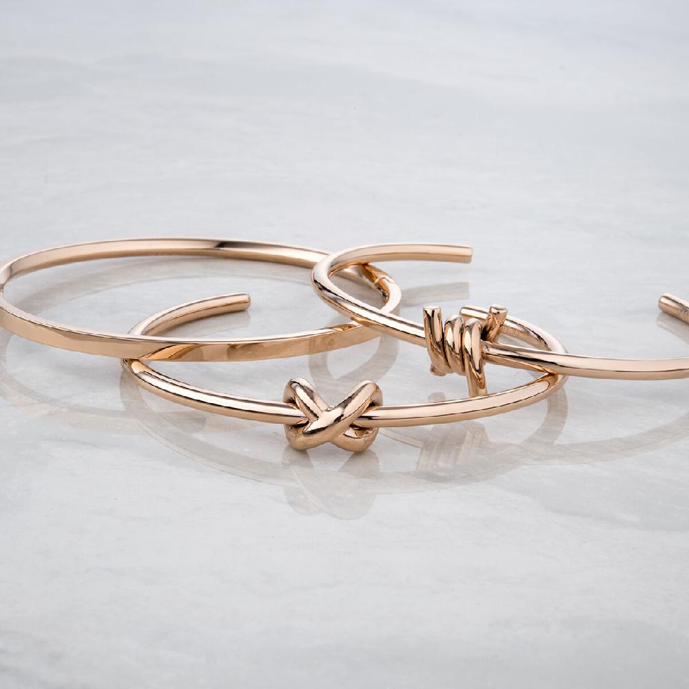 Mvmt Single Barbed Cuff Rose Gold