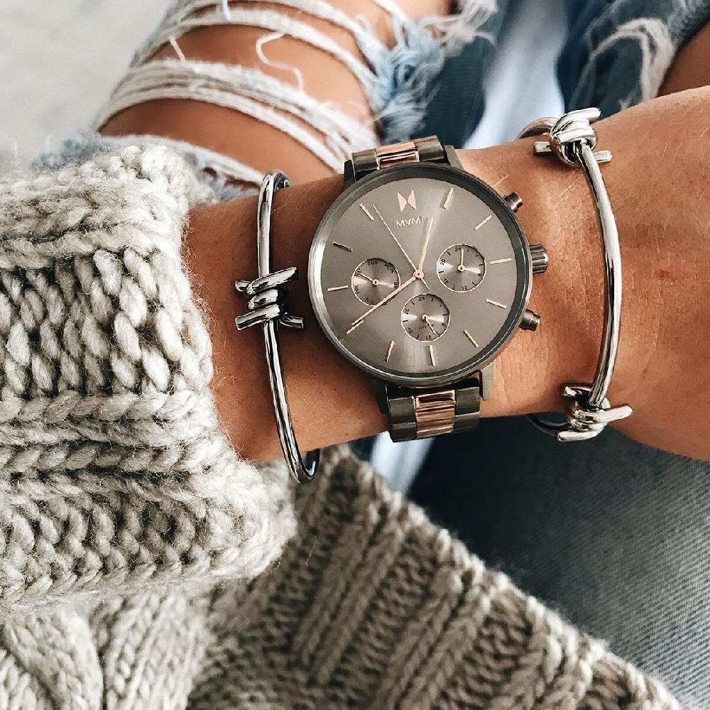 Mvmt Single Barbed Cuff Silver