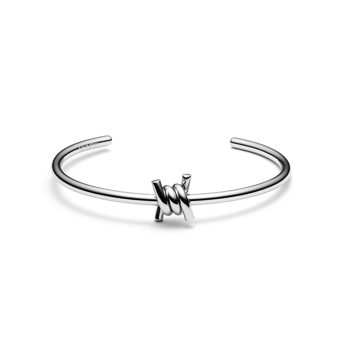 mvmt Single Barbed Cuff Silver