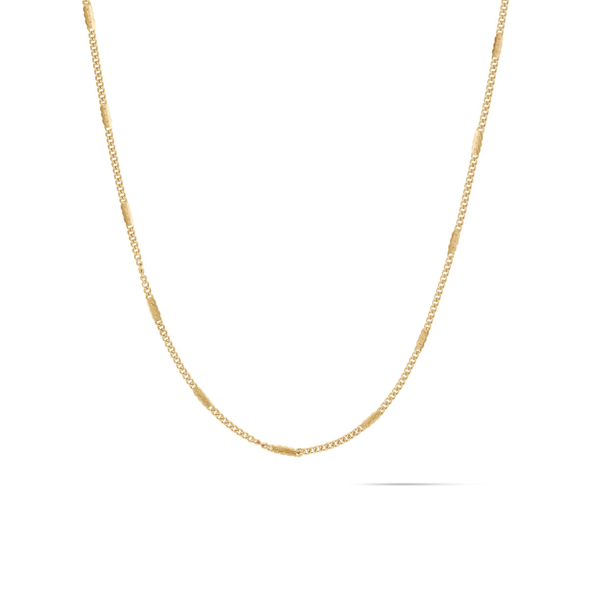 mvmt Stamped Chain Necklace Gold