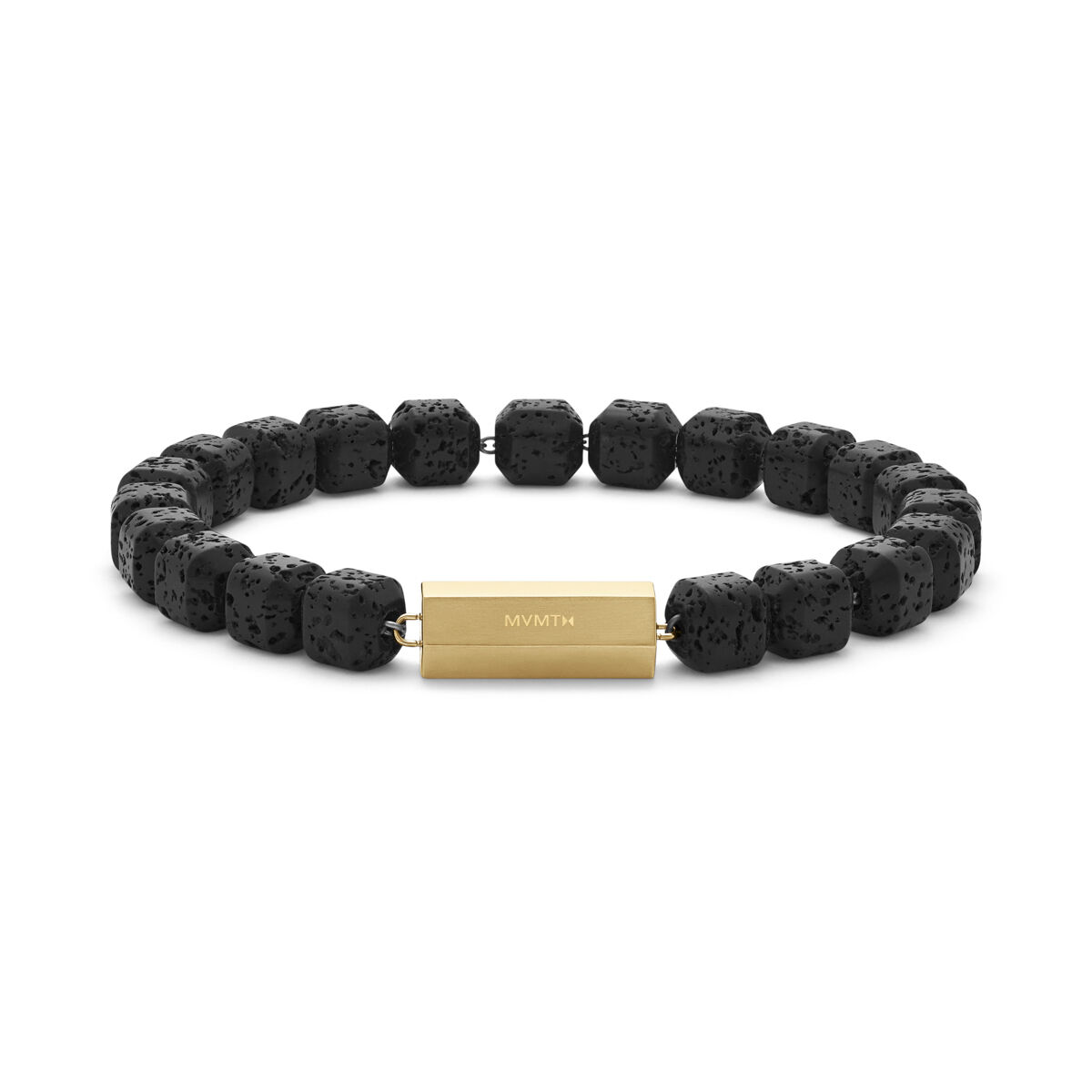 mvmt Stone Bead Bracelet Lava Rock