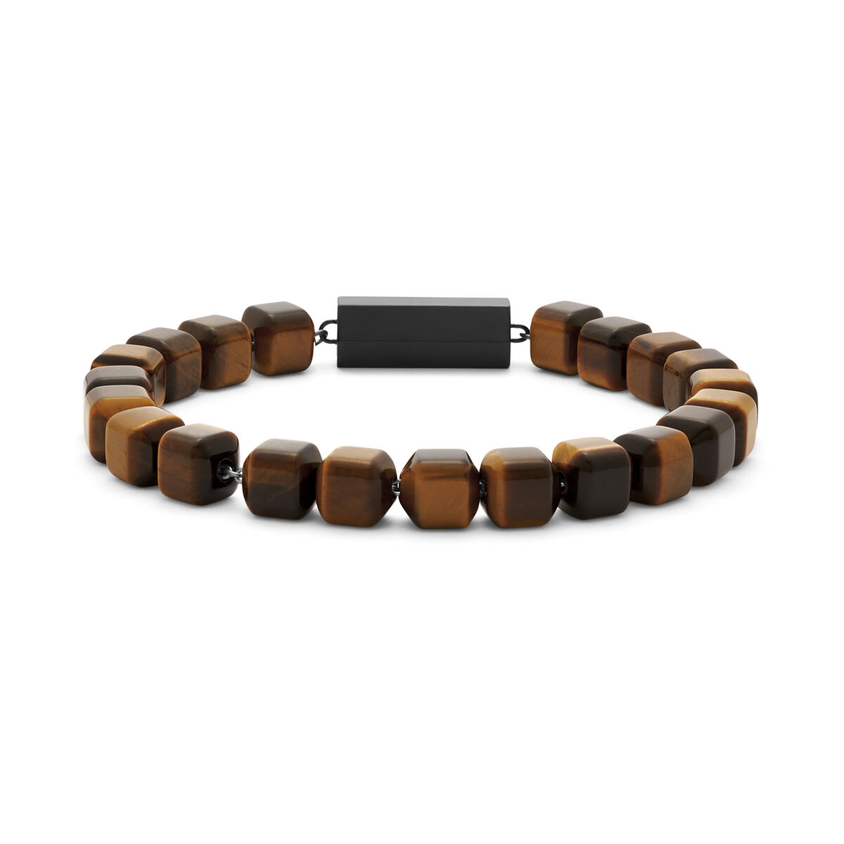Mvmt Stone Bead Bracelet Tiger Eye
