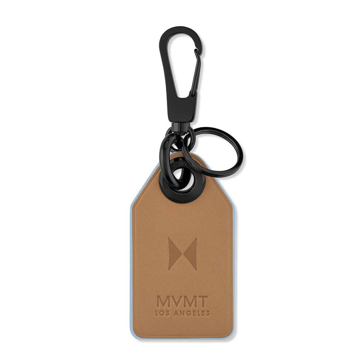 mvmt Tag Keychain Black + Brown + Blue