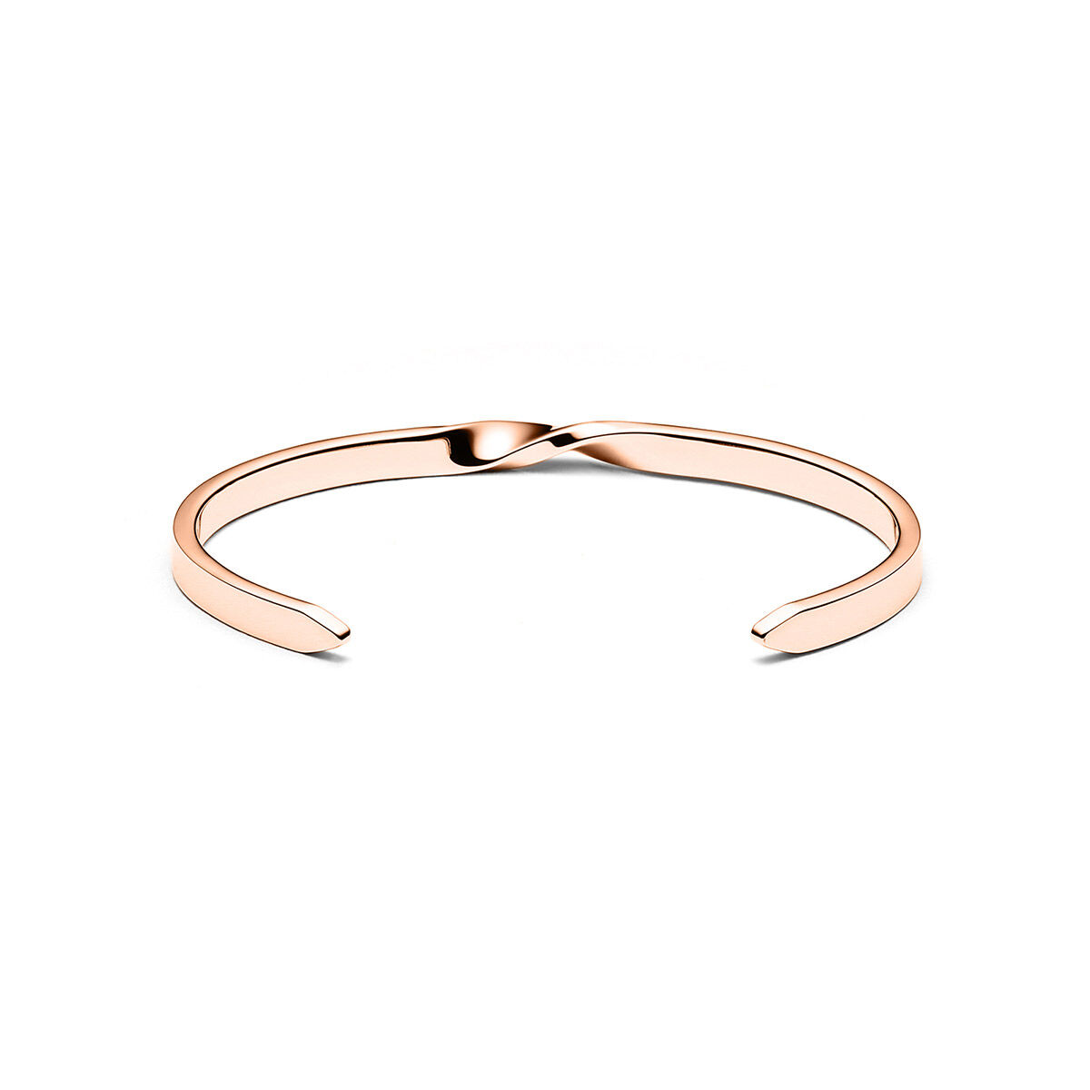 Mvmt Twist Cuff Rose Gold