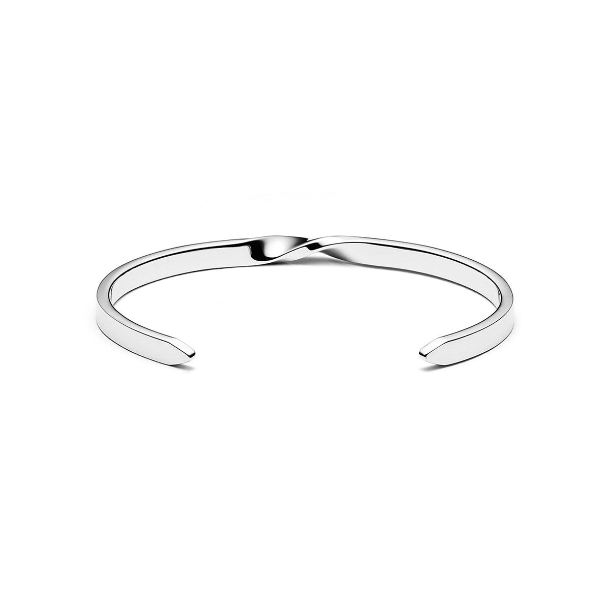 Mvmt Twist Cuff Silver