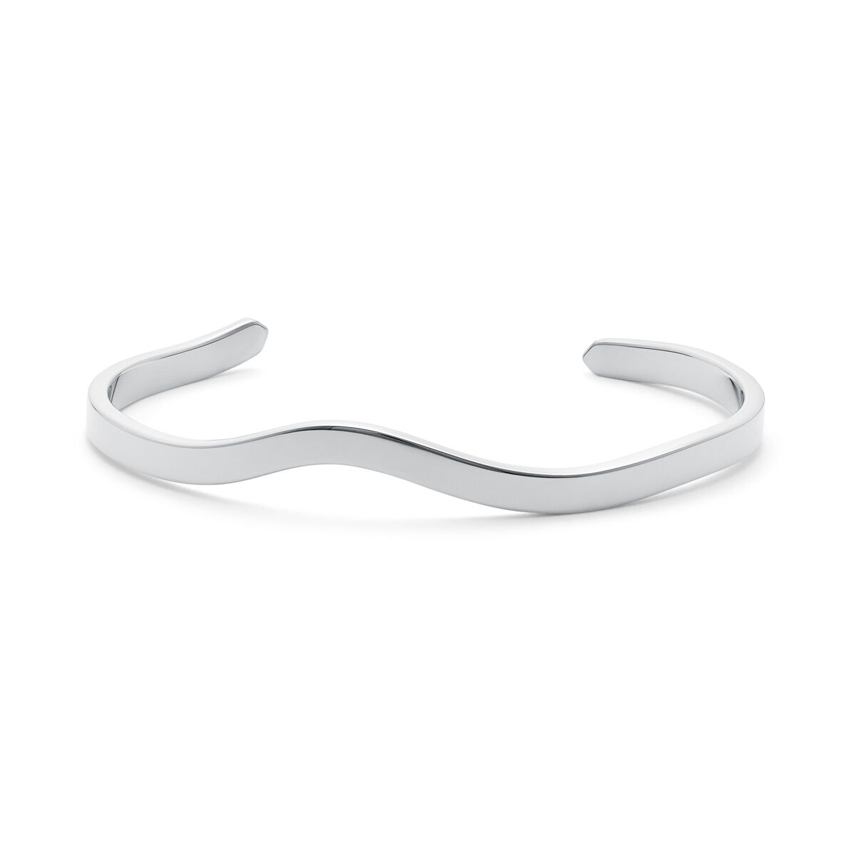 mvmt Wave Cuff Silver