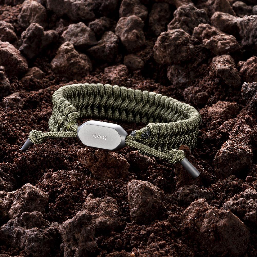 Mvmt Woven Wrap Green + Gunmetal