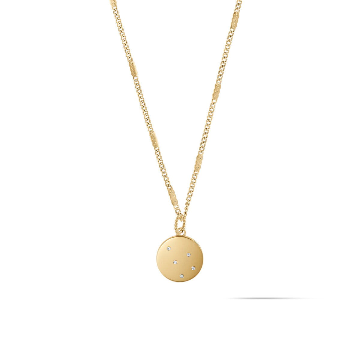 Mvmt Zodiac Charm - Aquarius Gold