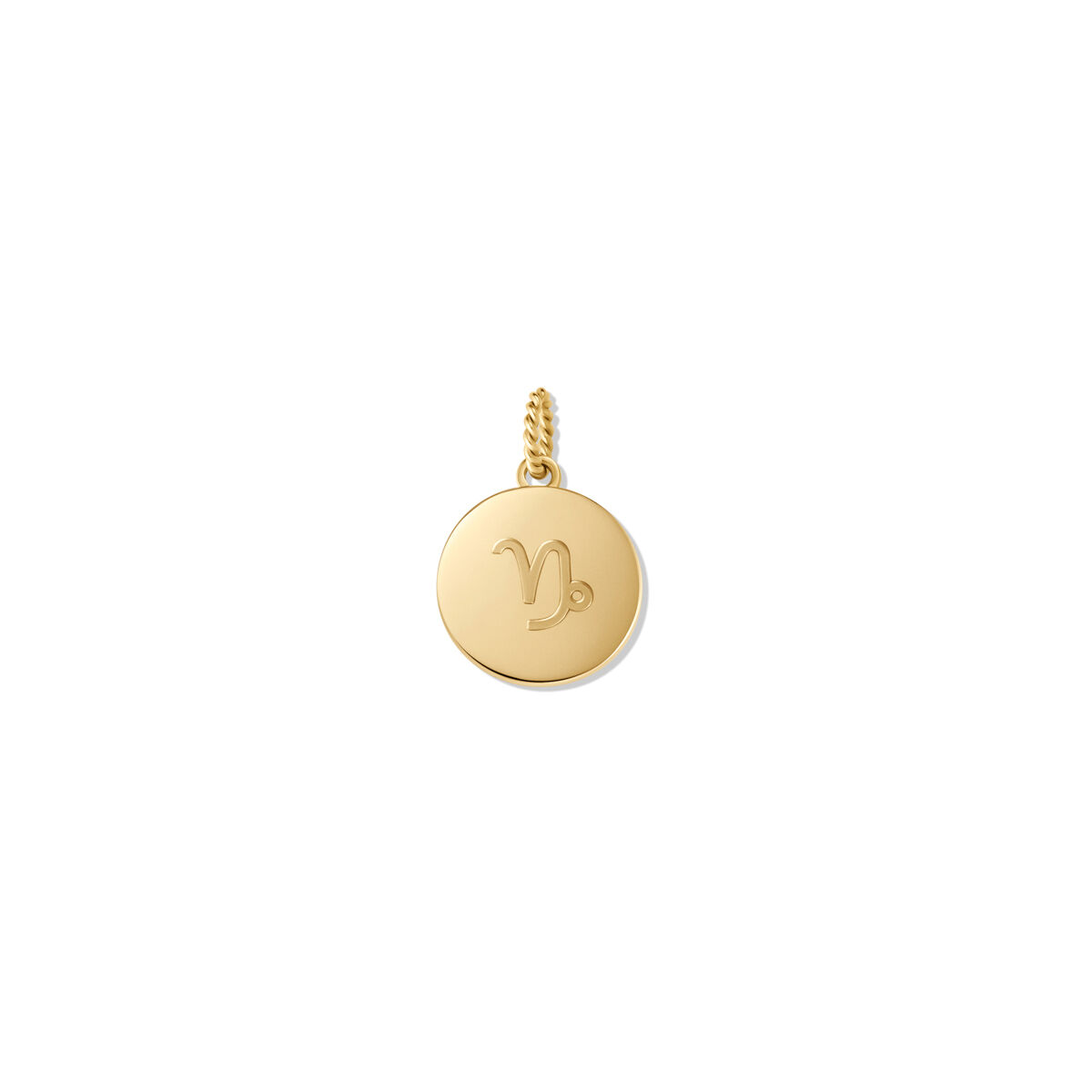 mvmt Zodiac Charm - Capricorn Gold