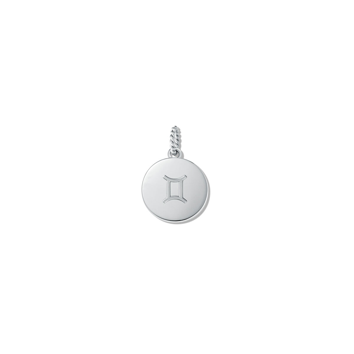 mvmt Zodiac Charm - Gemini Silver