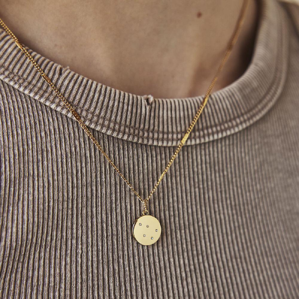 Mvmt Zodiac Charm - Libra Gold