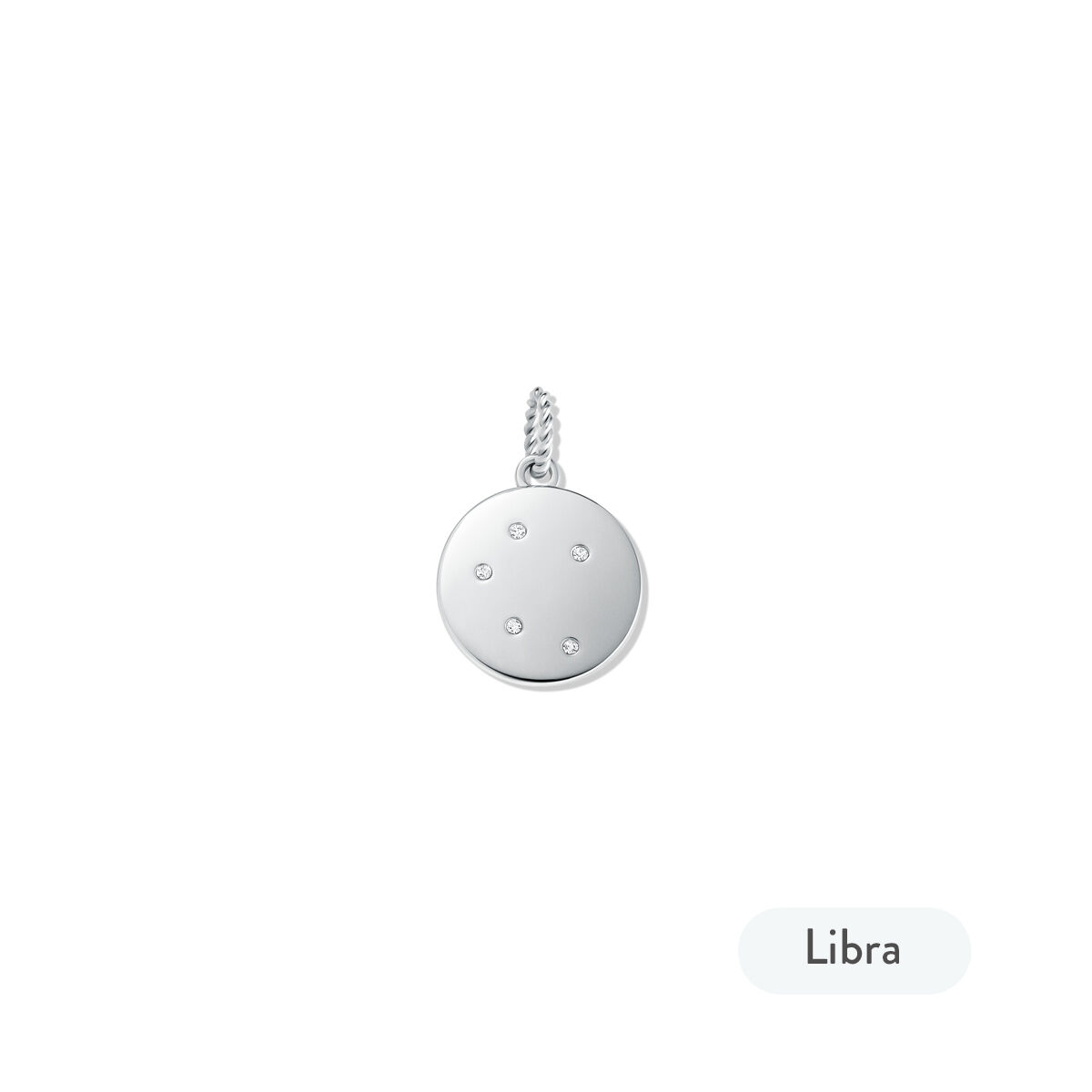 Mvmt Zodiac Charm - Libra Silver