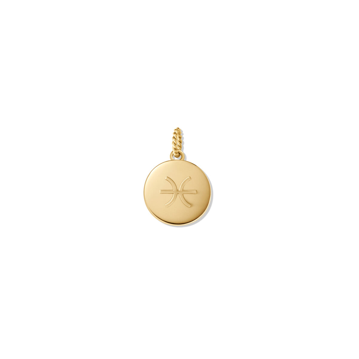 mvmt Zodiac Charm - Pisces Gold