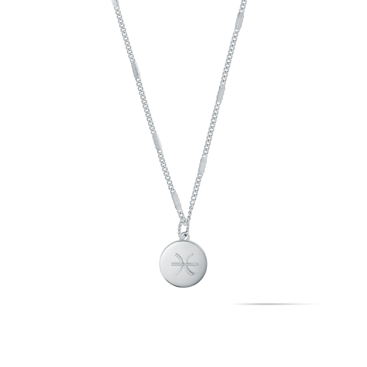 Mvmt Zodiac Charm - Pisces Silver