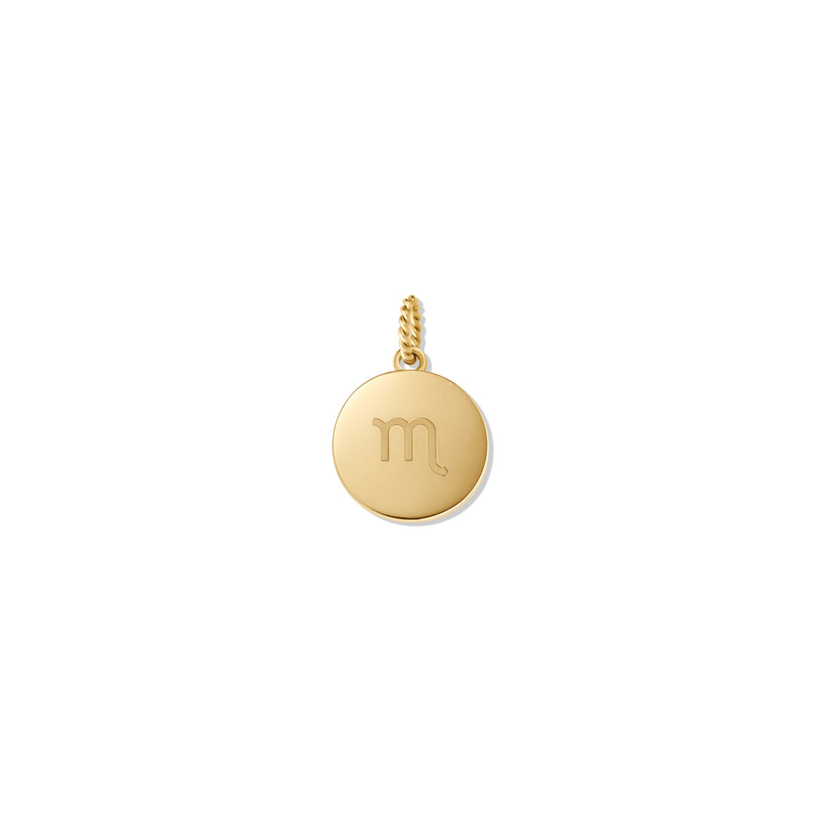 mvmt Zodiac Charm - Scorpio Gold