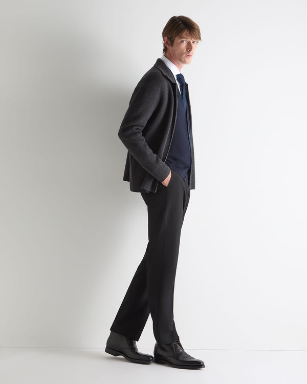 N.peal Men's Sleeveless Cashmere Tank Top In Navy Blue