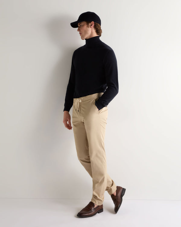 N.peal Men's Trafalgar Turtle Neck Cashmere Sweater In Navy Blue