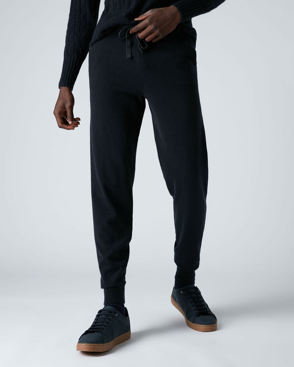 N.peal Men's Ladbroke Cashmere Jogger In Navy Blue