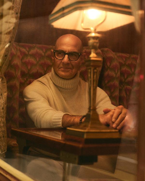 n.peal TUCCI CHUNKY TURTLE NECK In Pebble Grey