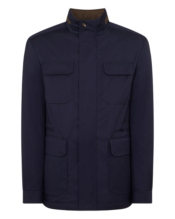 N.peal TUCCI FIELD JACKET In Navy Blue