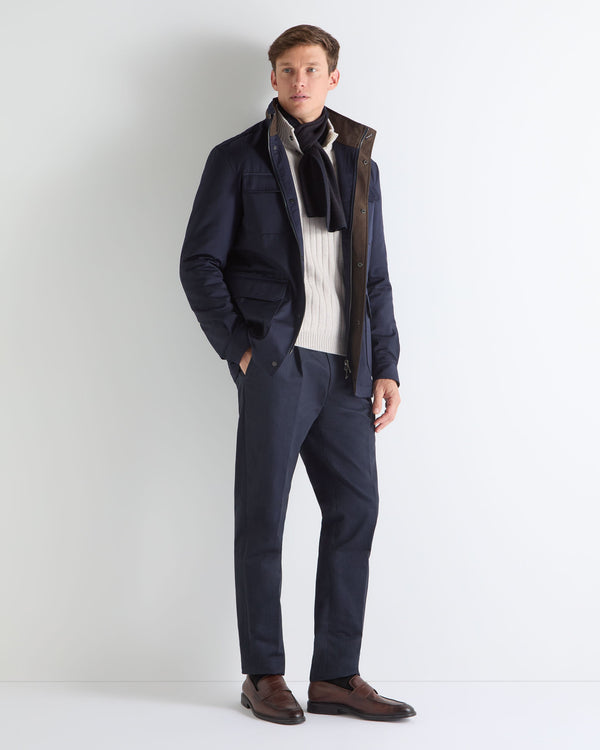 N.peal TUCCI FIELD JACKET In Navy Blue