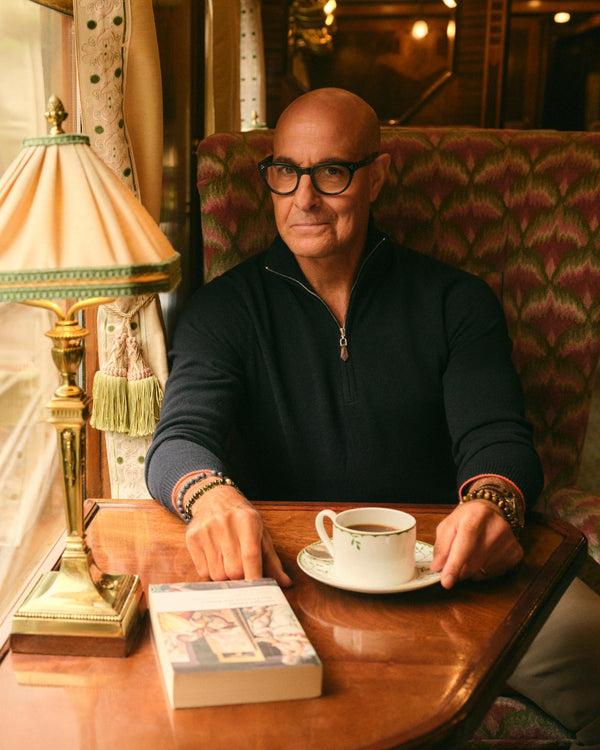 n.peal TUCCI HALF ZIP In Navy Blue