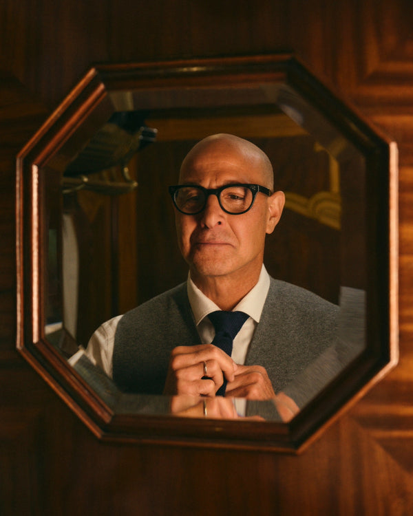 n.peal TUCCI KNITTED TIE In Blue