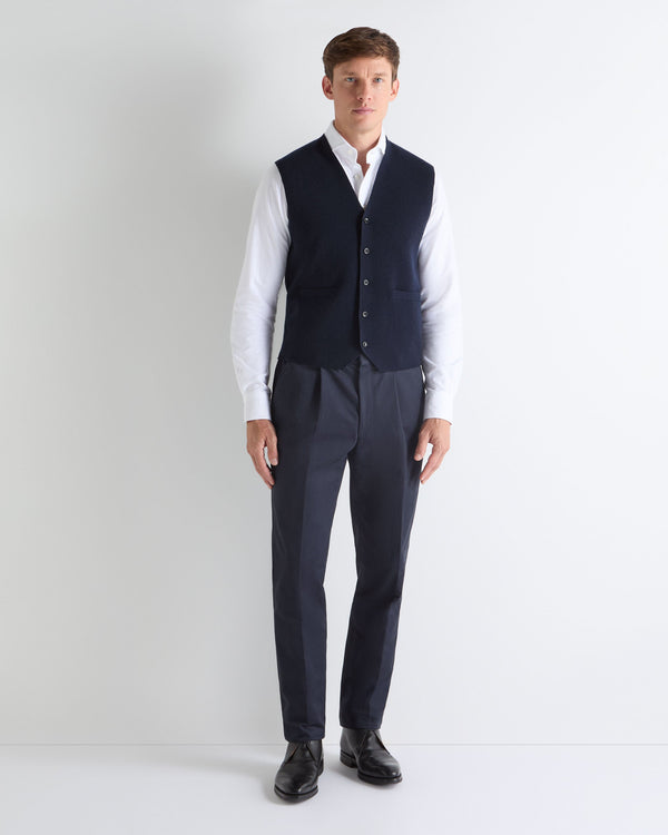 N.peal TUCCI WAISTCOAT In Navy Blue