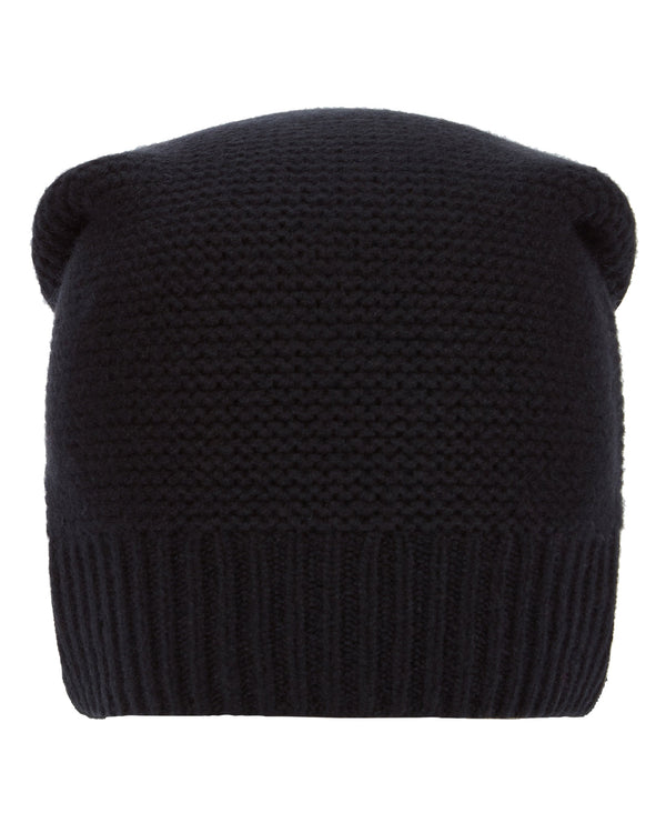 n.peal Unisex Beanie Cashmere Hat In Black