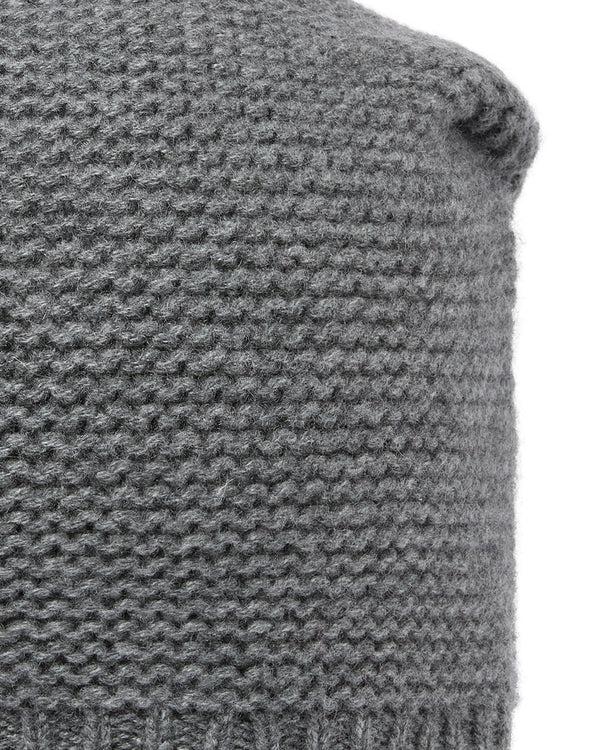 N.peal Unisex Beanie Cashmere Hat In Elephant Grey