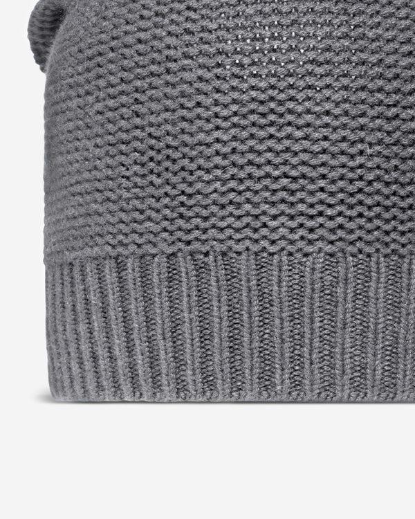 N.peal Unisex Beanie Cashmere Hat In Elephant Grey