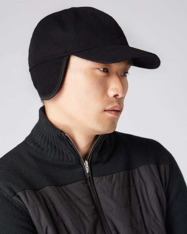 N.peal Unisex Cashmere Cap In Black