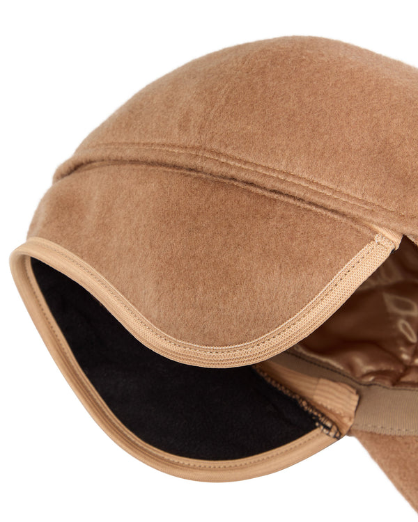N.peal Unisex Cashmere Cap In Camel Brown