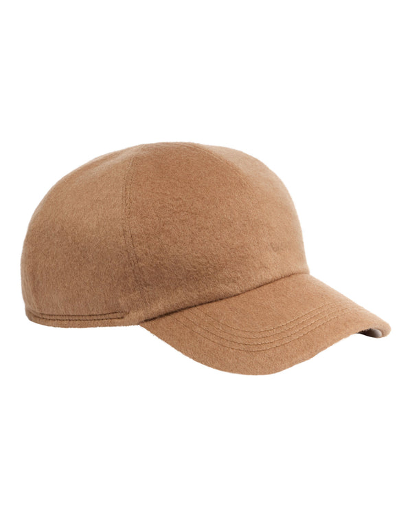 n.peal Unisex Cashmere Cap In Camel Brown