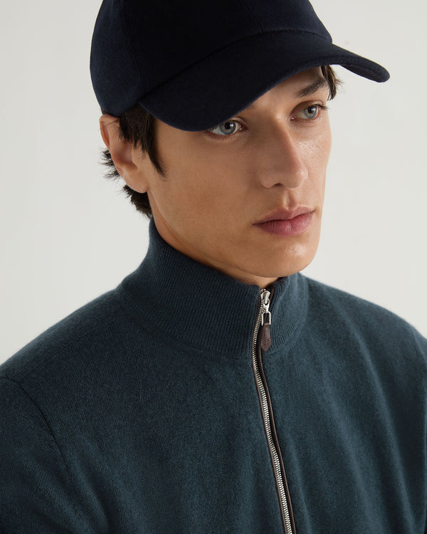 N.peal Unisex Cashmere Cap In Navy Blue