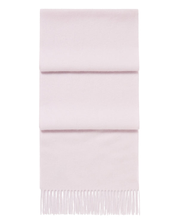 n.peal Unisex Woven Cashmere Scarf In Chalk Pink